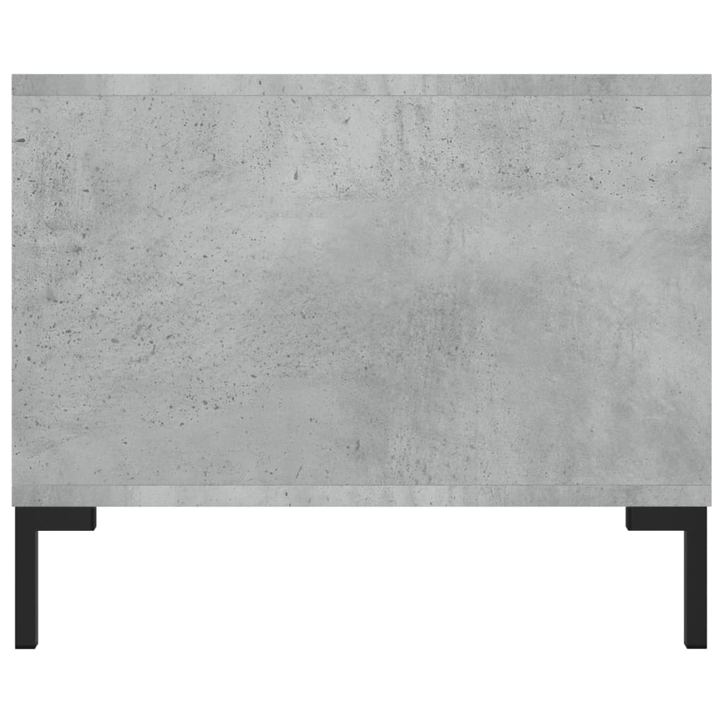 Table basse gris béton 102x50x40 cm bois d'ingénierie - XIOS