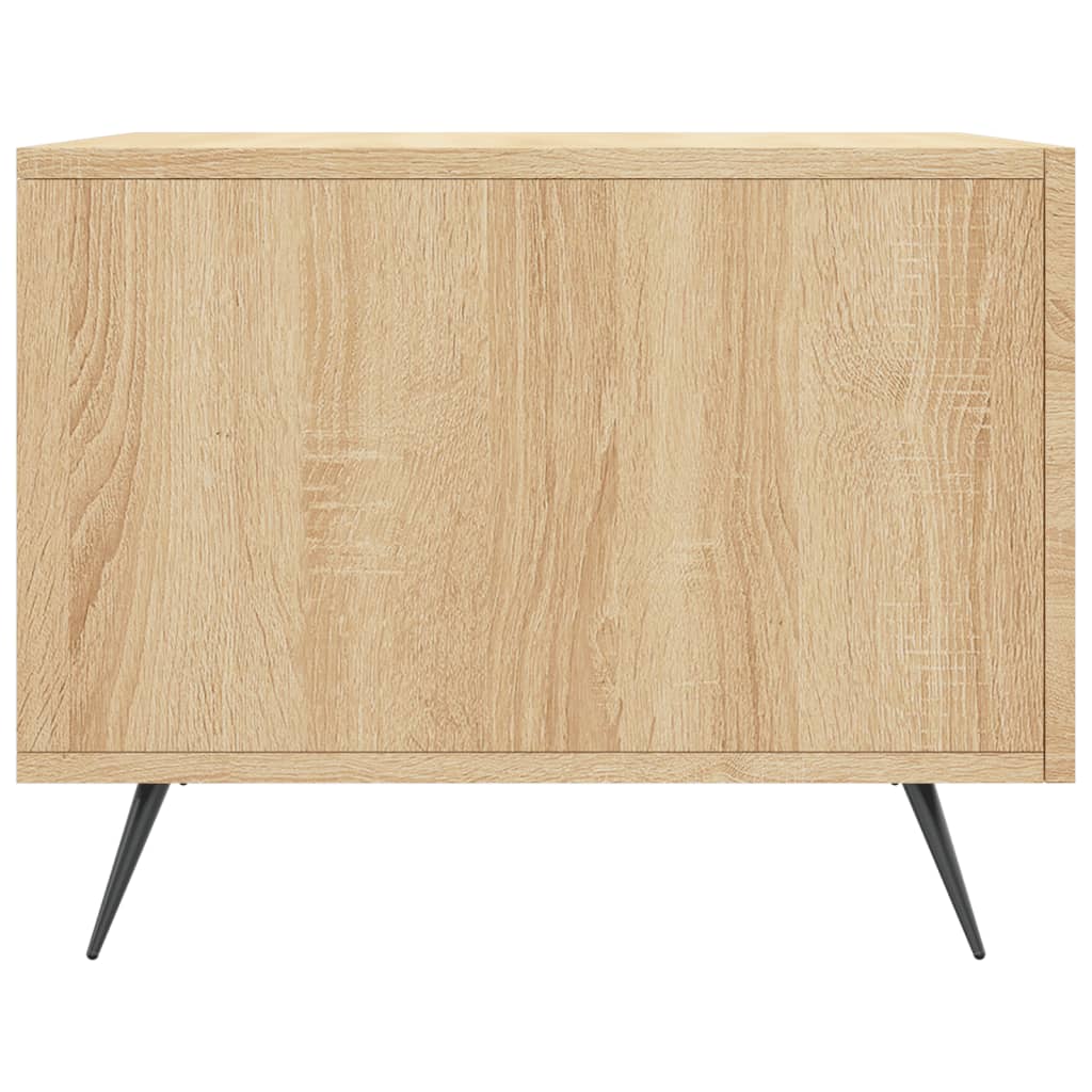 Table basse Chêne sonoma 50x50x40 cm Bois d'ingénierie - XIOS