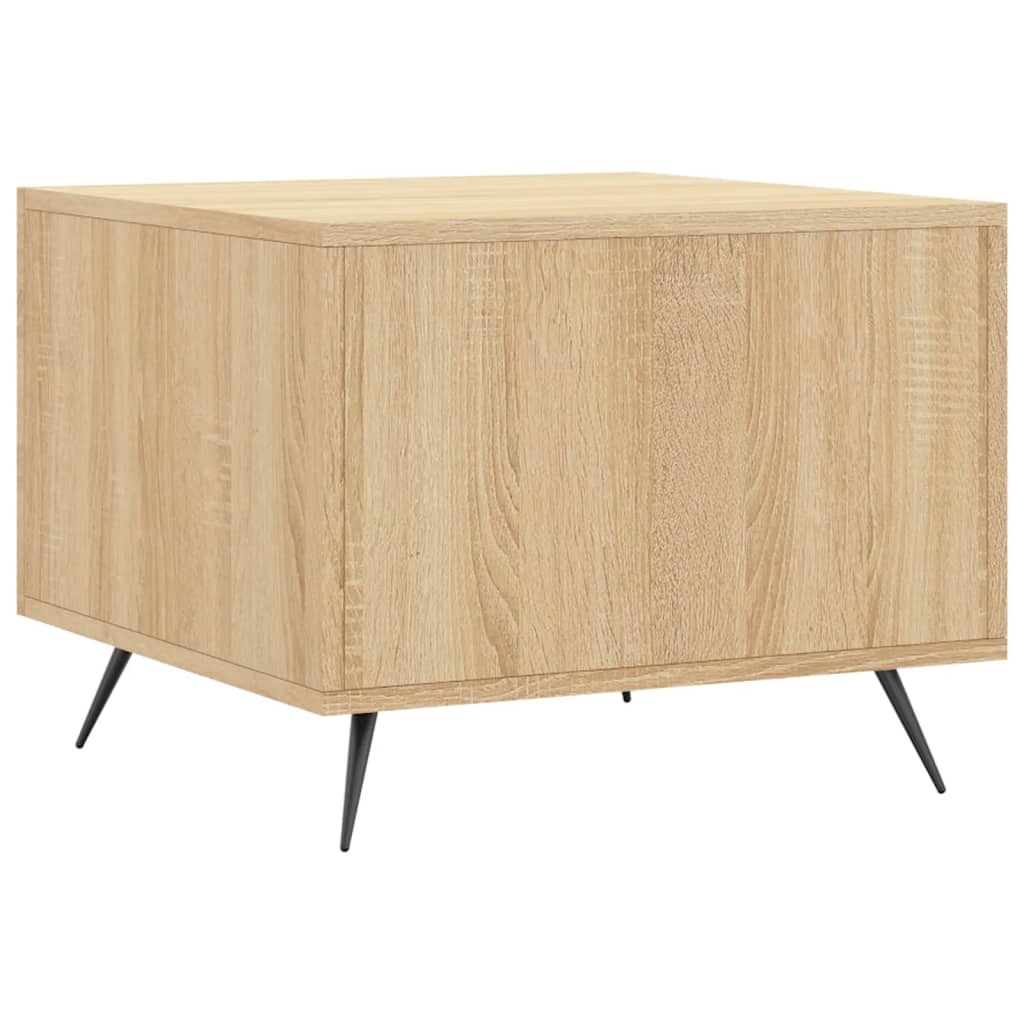 Tables basses 2 pcs chêne sonoma 50x50x40 cm bois d'ingénierie - XIOS