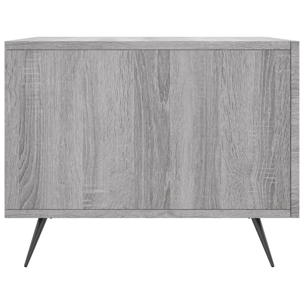 Tables basses 2 pcs sonoma gris 50x50x40 cm bois d'ingénierie - XIOS