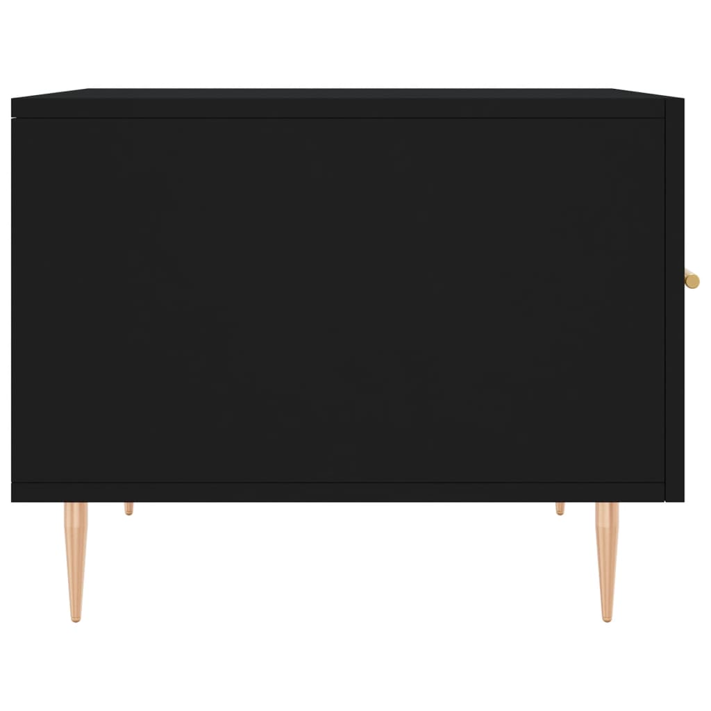 Table basse Noir 50x50x40 cm Bois d'ingénierie - XIOS