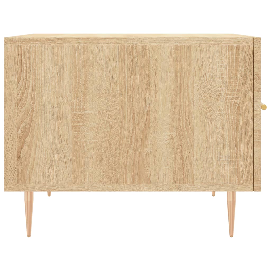 Tables basses 2 pcs chêne sonoma 50x50x40 cm bois d'ingénierie - XIOS