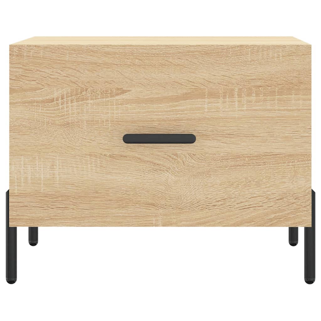 Table basse Chêne sonoma 50x50x40 cm Bois d'ingénierie - XIOS