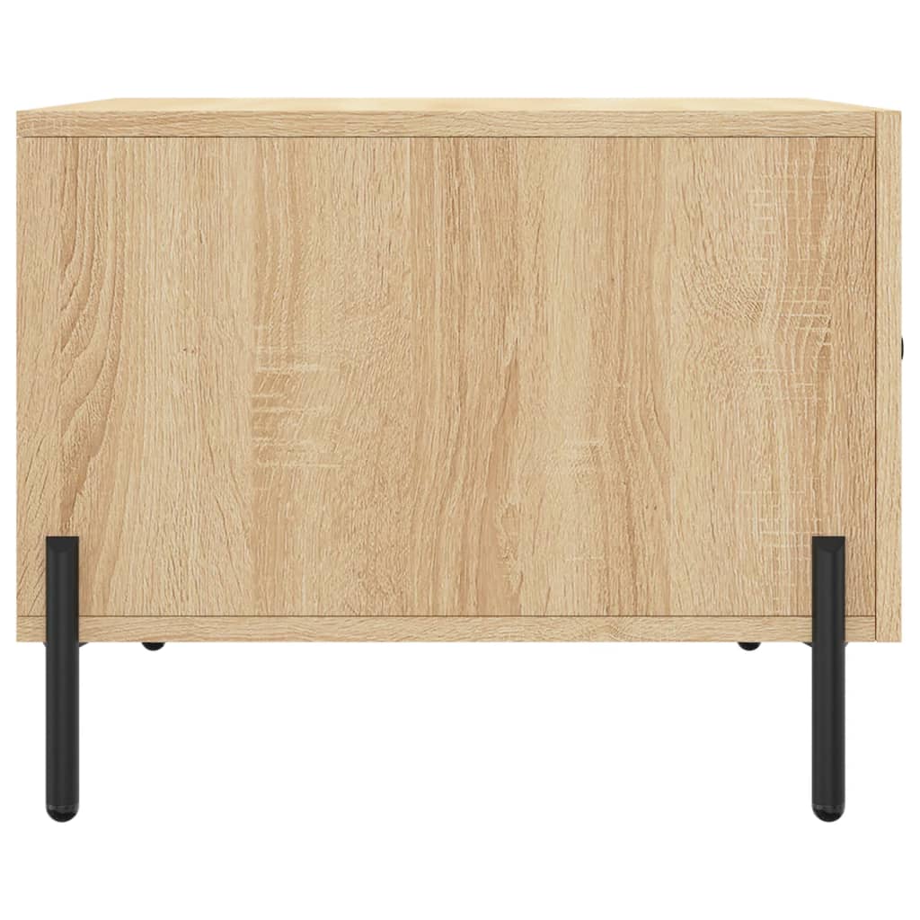 Table basse Chêne sonoma 50x50x40 cm Bois d'ingénierie - XIOS