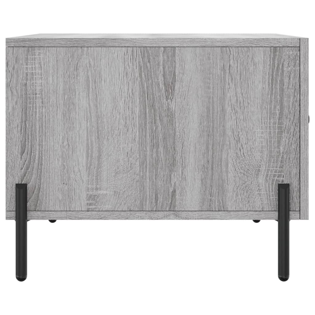Tables basses 2 pcs sonoma gris 50x50x40 cm bois d'ingénierie - XIOS