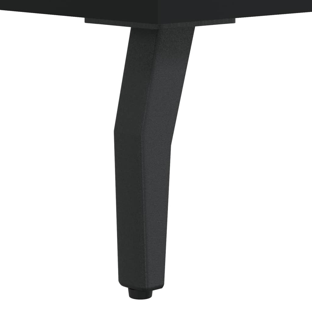 Tables basses 2 pcs noir 50x50x40 cm bois d'ingénierie - XIOS