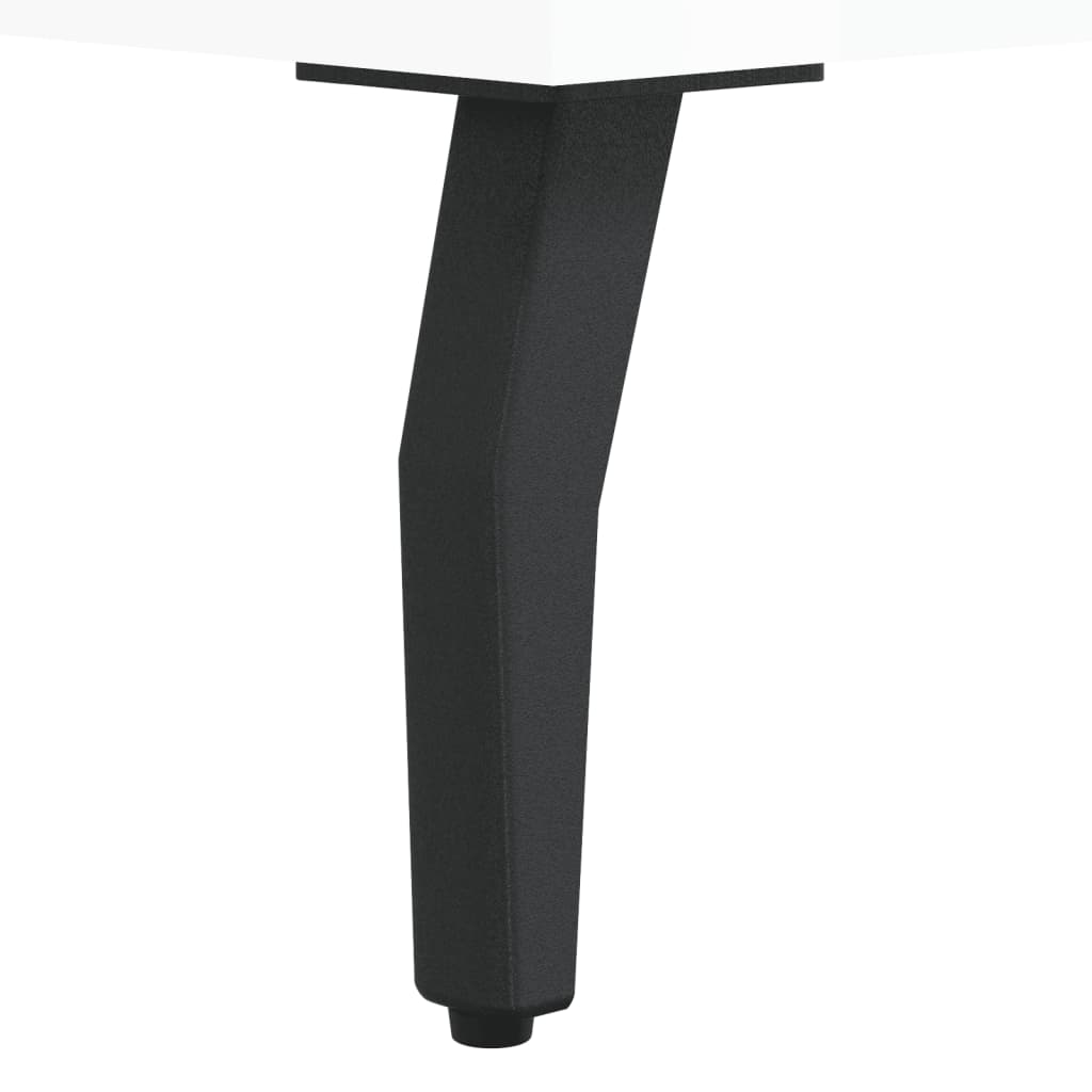 Table basse blanc brillant 50x50x40 cm bois d'ingénierie Tables basses vidaXL