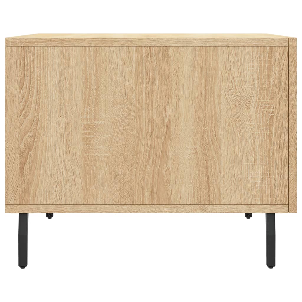 Tables basses 2 pcs chêne sonoma 50x50x40 cm bois d'ingénierie - XIOS