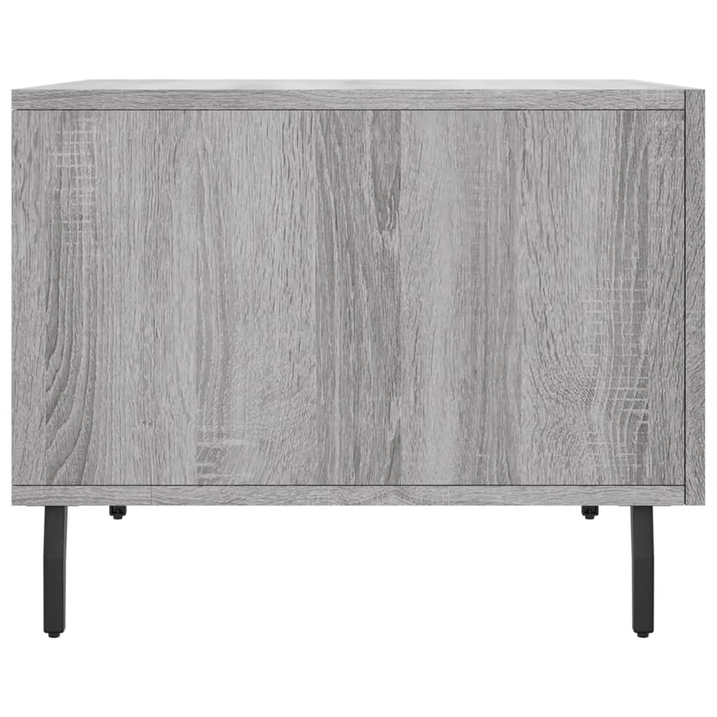 Tables basses 2 pcs sonoma gris 50x50x40 cm bois d'ingénierie - XIOS