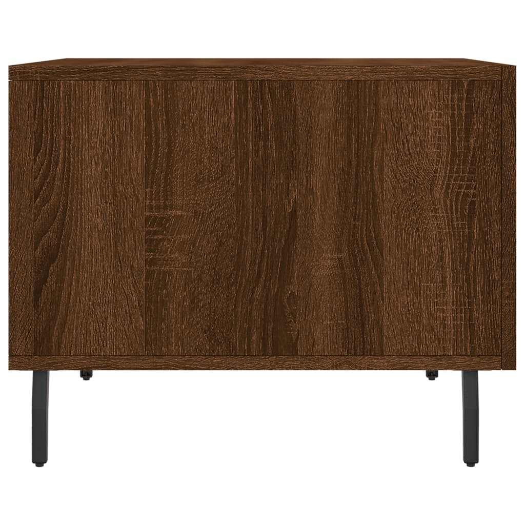Tables basses 2 pcs chêne marron 50x50x40 cm bois d'ingénierie - XIOS