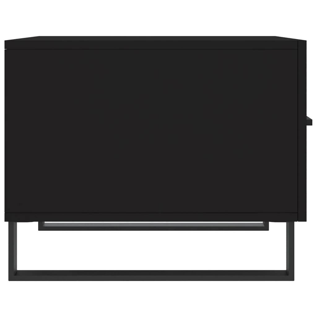 Table basse Noir 50x50x40 cm Bois d'ingénierie - XIOS