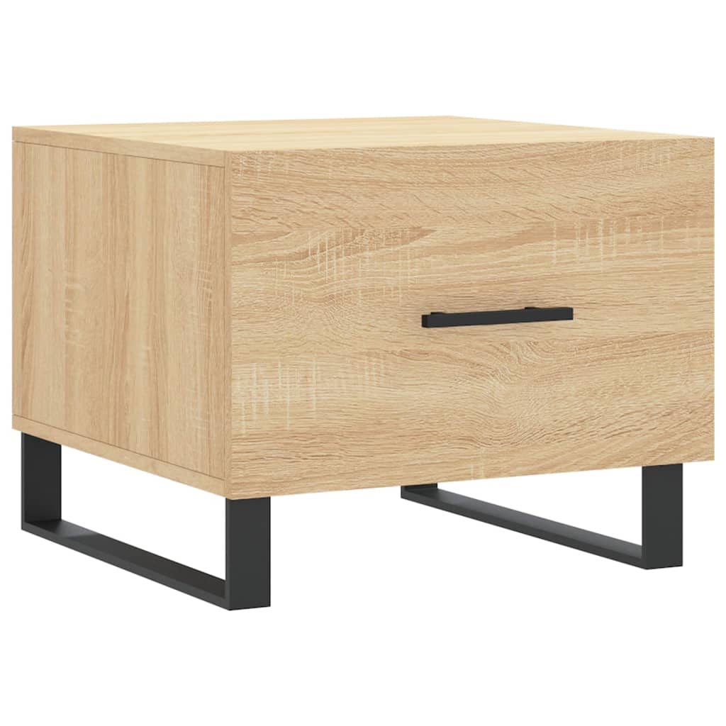 Tables basses 2 pcs chêne sonoma 50x50x40 cm bois d'ingénierie - XIOS