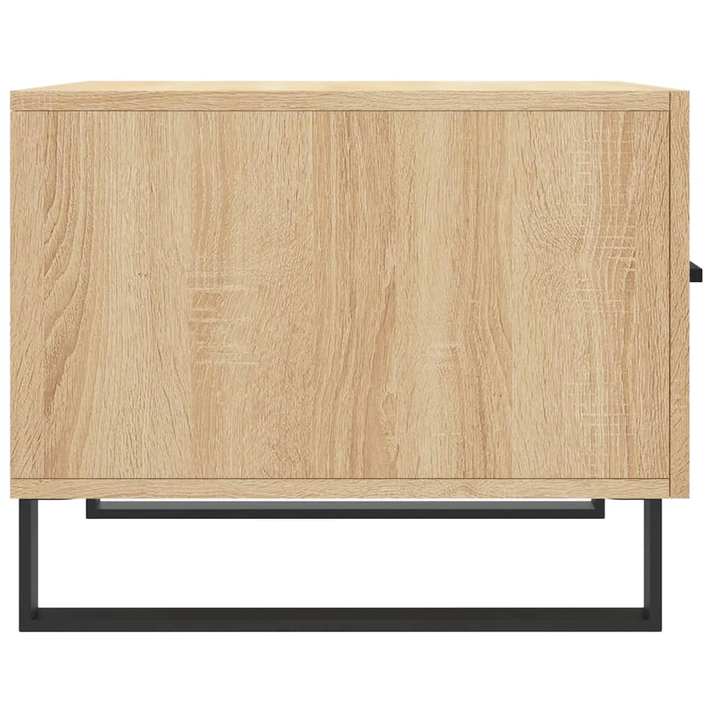 Tables basses 2 pcs chêne sonoma 50x50x40 cm bois d'ingénierie - XIOS
