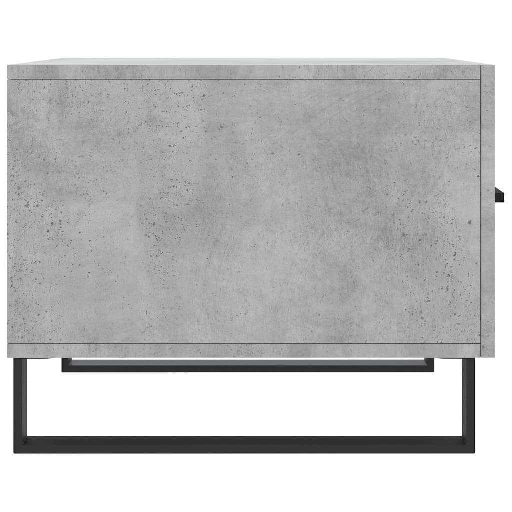 Tables basses 2 pcs gris béton 50x50x40 cm bois d'ingénierie - XIOS