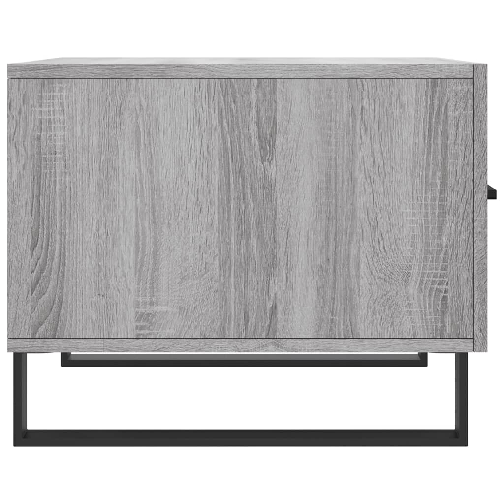 Table basse Sonoma gris 50x50x40 cm Bois d'ingénierie - XIOS