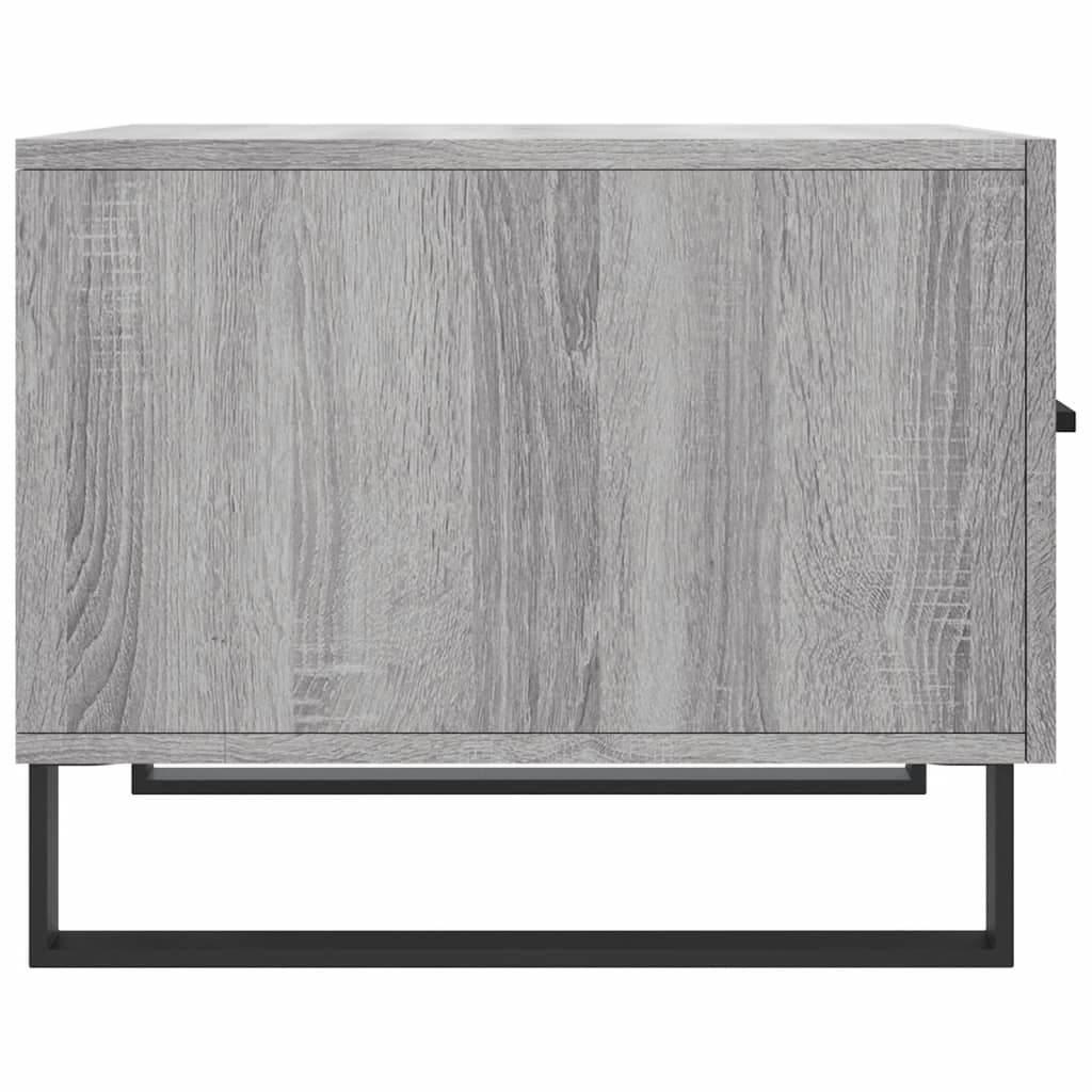 Tables basses 2 pcs sonoma gris 50x50x40 cm bois d'ingénierie - XIOS