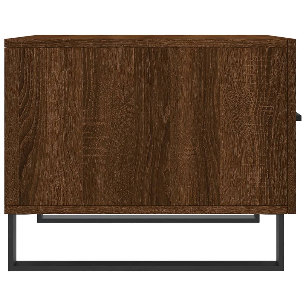 Tables basses 2 pcs chêne marron 50x50x40 cm bois d'ingénierie - XIOS