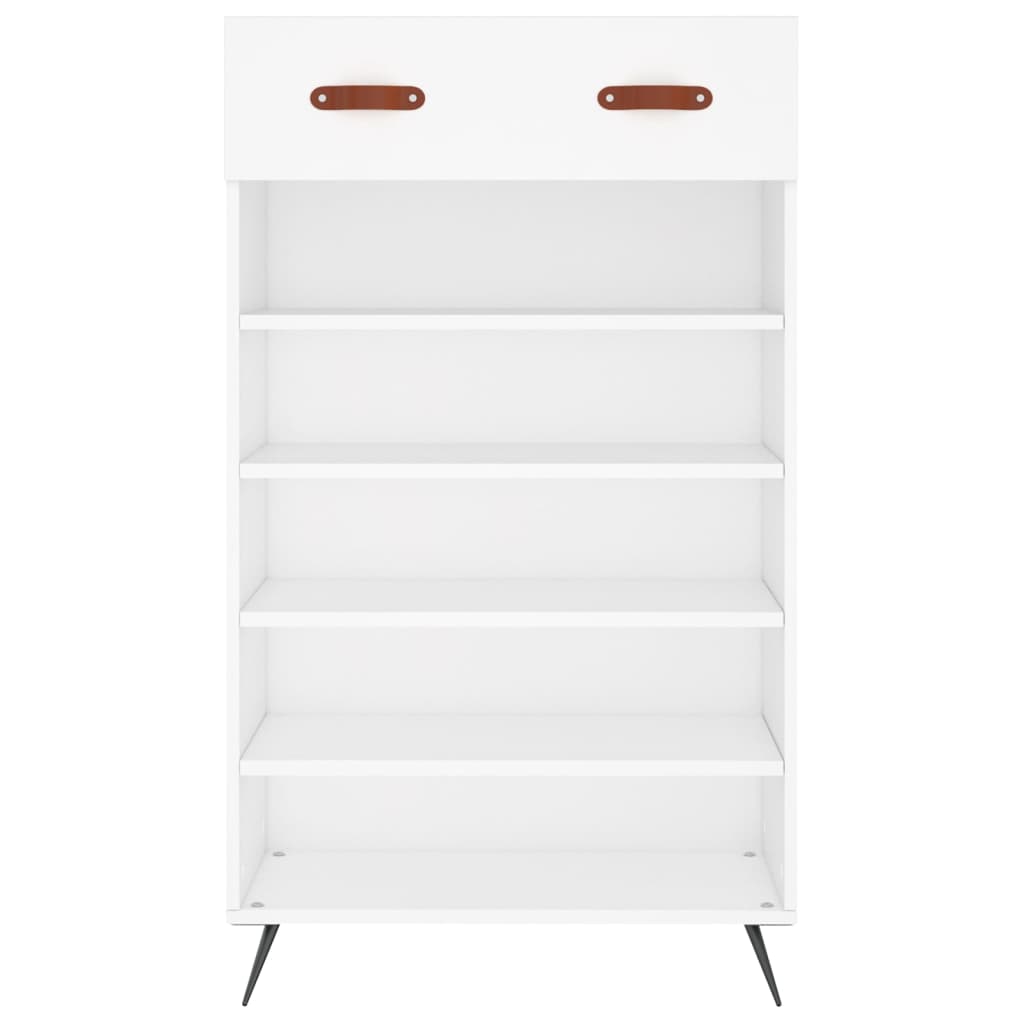 Armoire à chaussures blanc 60x35x105 cm bois d'ingénierie - XIOS