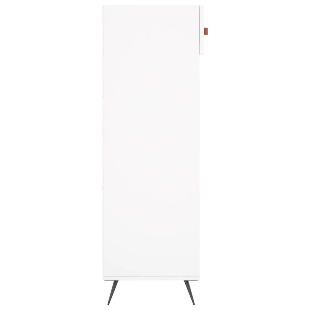 Armoire à chaussures blanc 60x35x105 cm bois d'ingénierie - XIOS