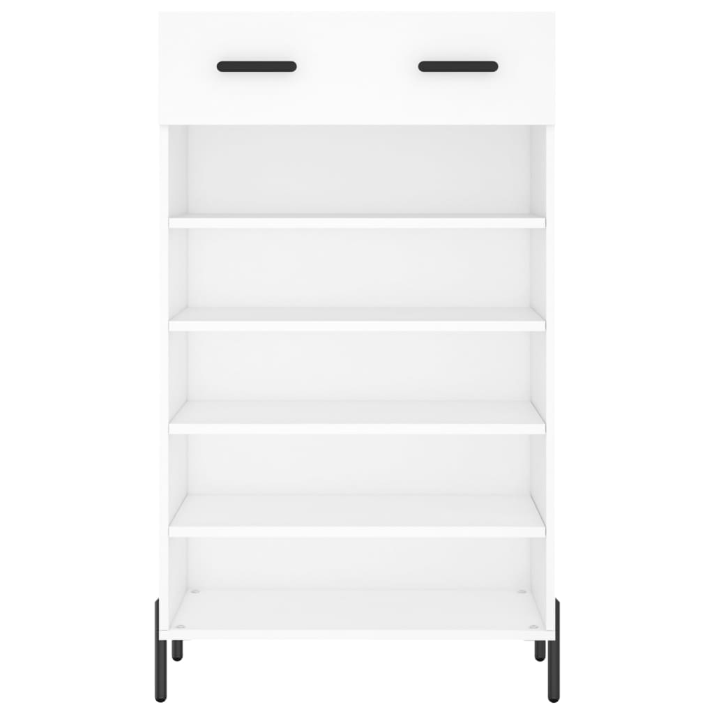 Armoire à chaussures blanc 60x35x105 cm bois d'ingénierie Armoires & meubles de rangement vidaXL