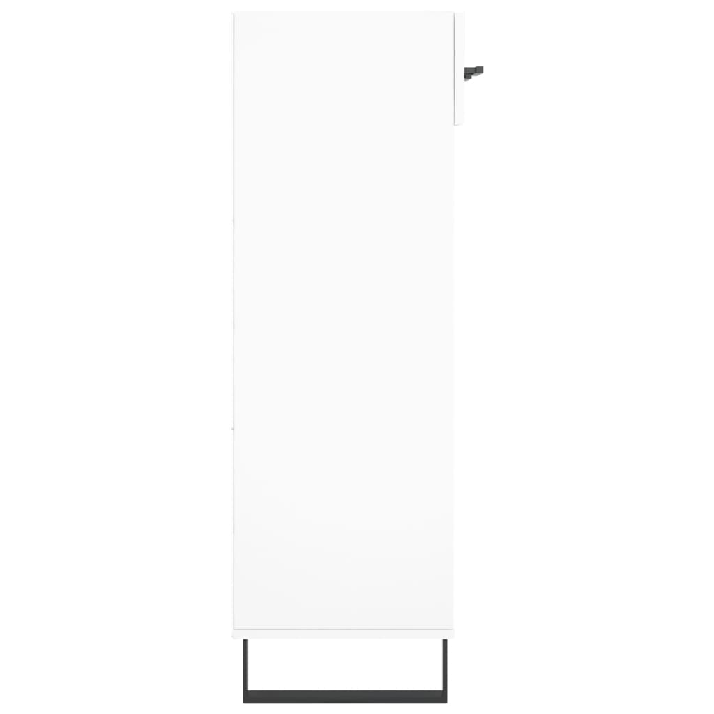 Armoire à chaussures blanc 60x35x105 cm bois d'ingénierie Armoires & meubles de rangement vidaXL