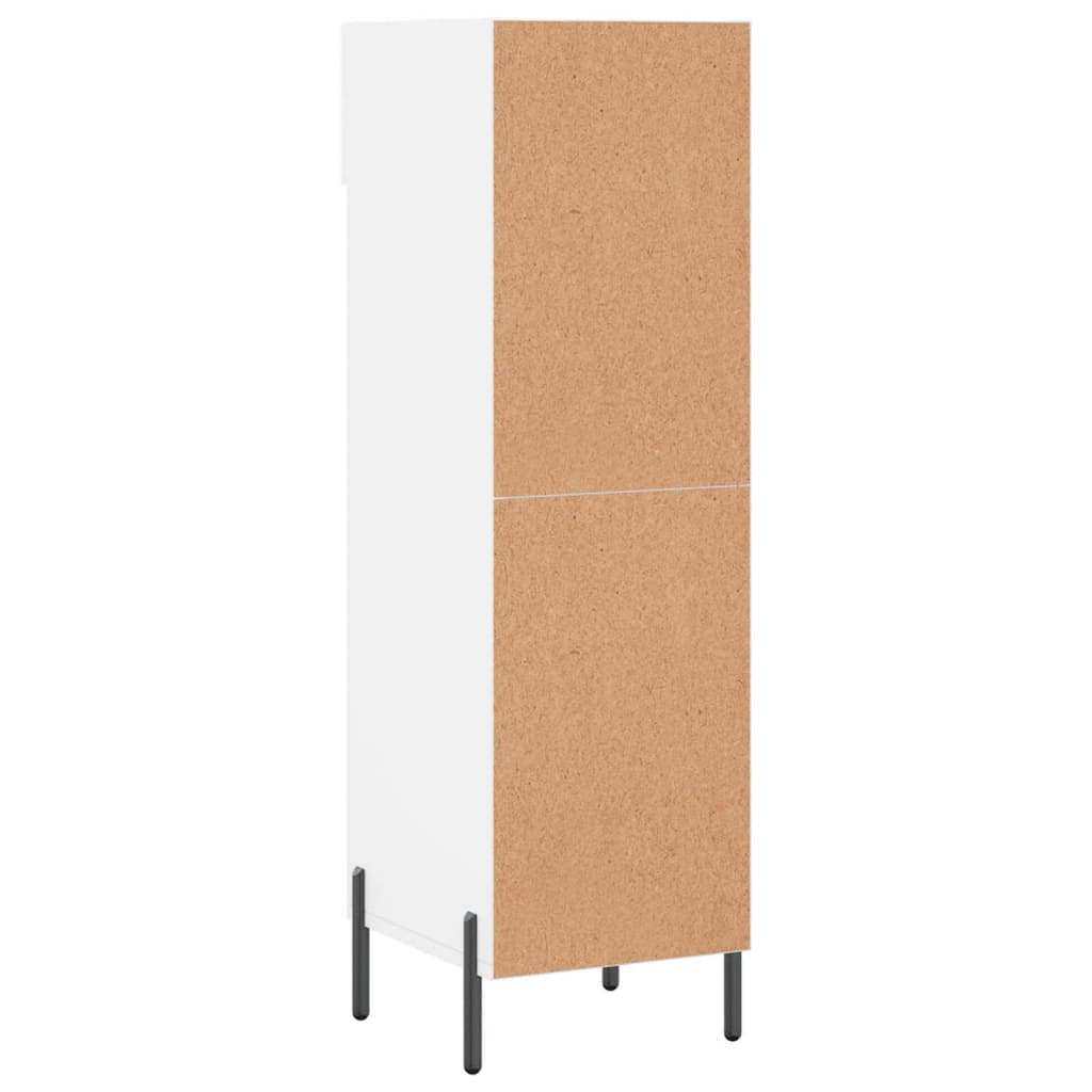 Armoire à chaussures blanc 30x35x105 cm bois d'ingénierie - XIOS