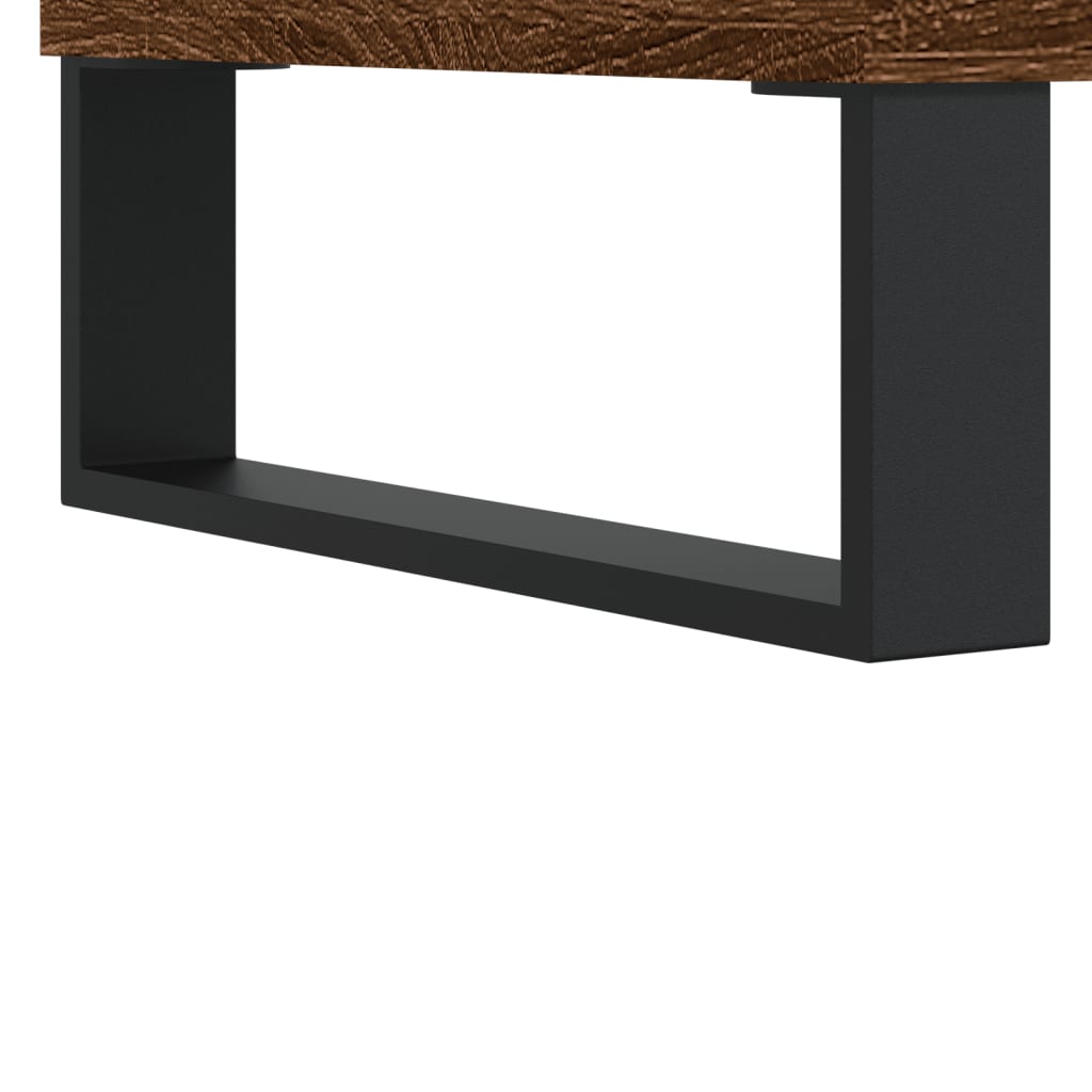 Meuble à chaussures chêne marron 30x35x105 cm bois d'ingénierie Armoires & meubles de rangement vidaXL