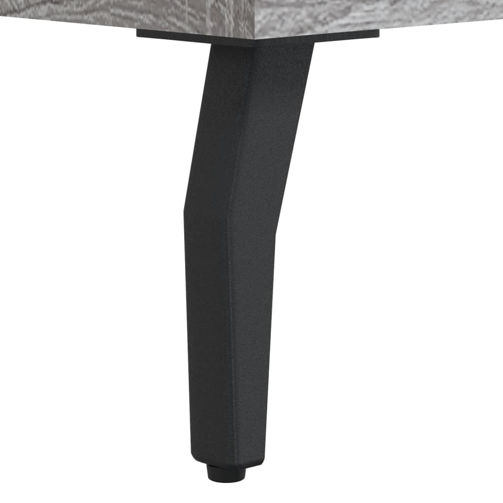 Buffet haut sonoma gris 69,5x31x115 cm bois d'ingénierie - XIOS