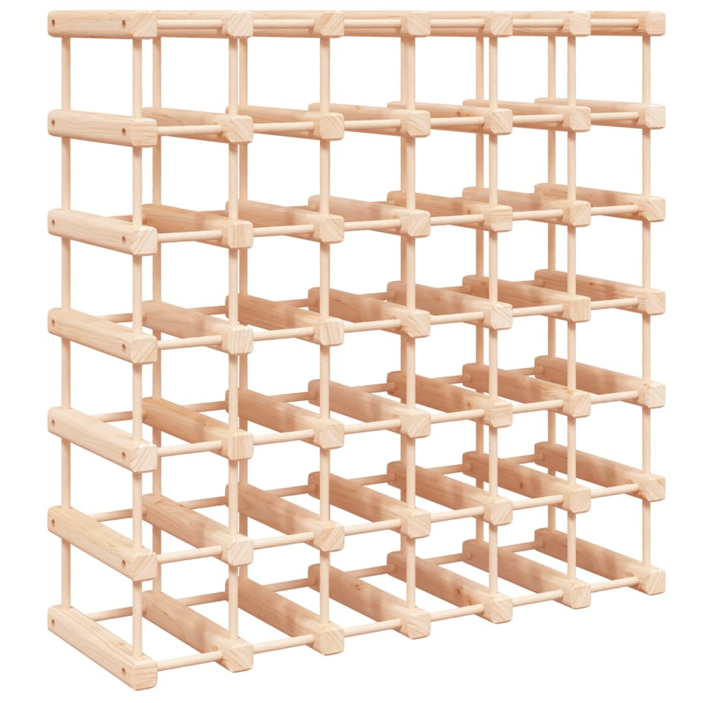 Casier à vin pour 42 bouteilles 68,5x23x68,5 cm pin massif - XIOS