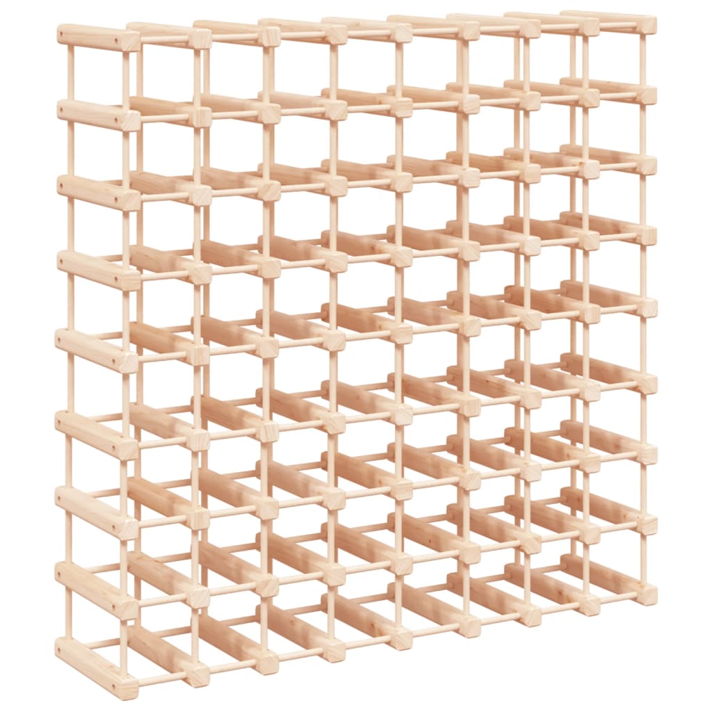 Casier à vin pour 72 bouteilles 90,5x23x90,5 cm pin massif - XIOS