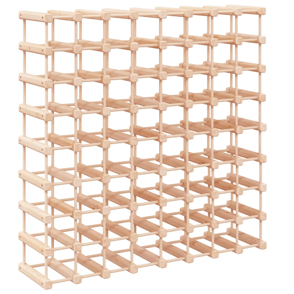 Casier à vin pour 72 bouteilles 90,5x23x90,5 cm pin massif - XIOS