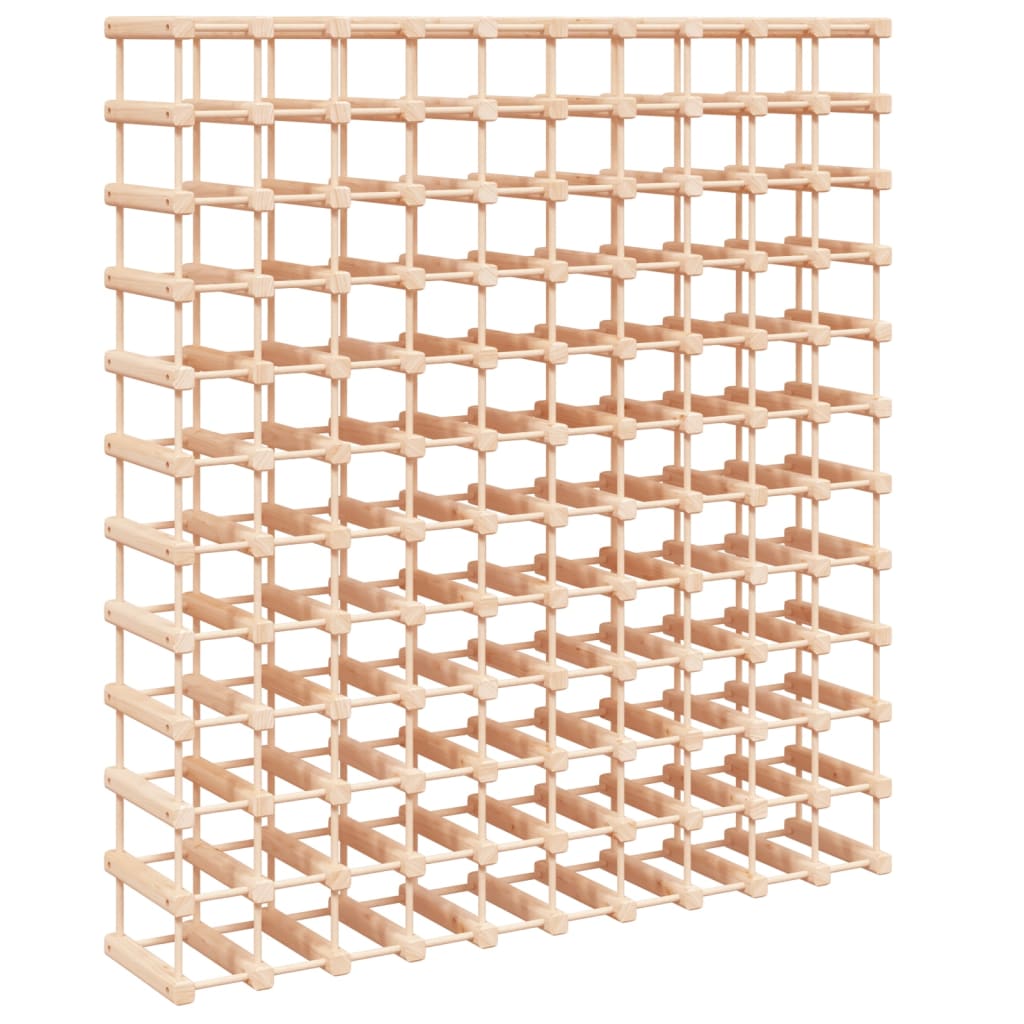 Casier à vin pour 120 bouteilles 112,5x23x123,5 cm pin massif - XIOS