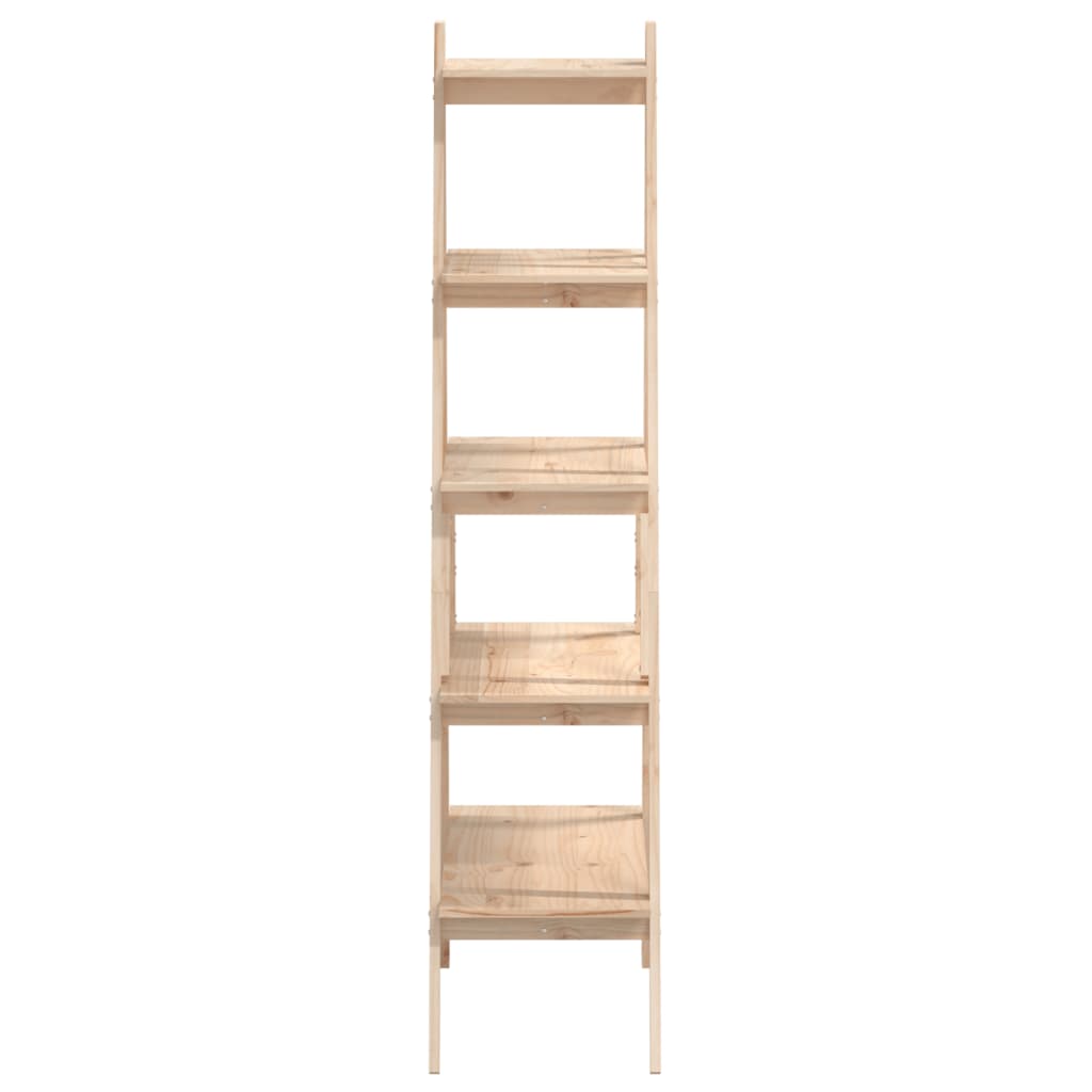 Étagère 5 niveaux en forme de A 110x40x180,5 cm bois pin massif - XIOS