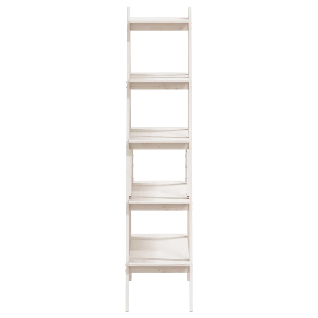 Étagère 5 niveaux en forme de A 110x40x180,5 cm bois pin massif - XIOS