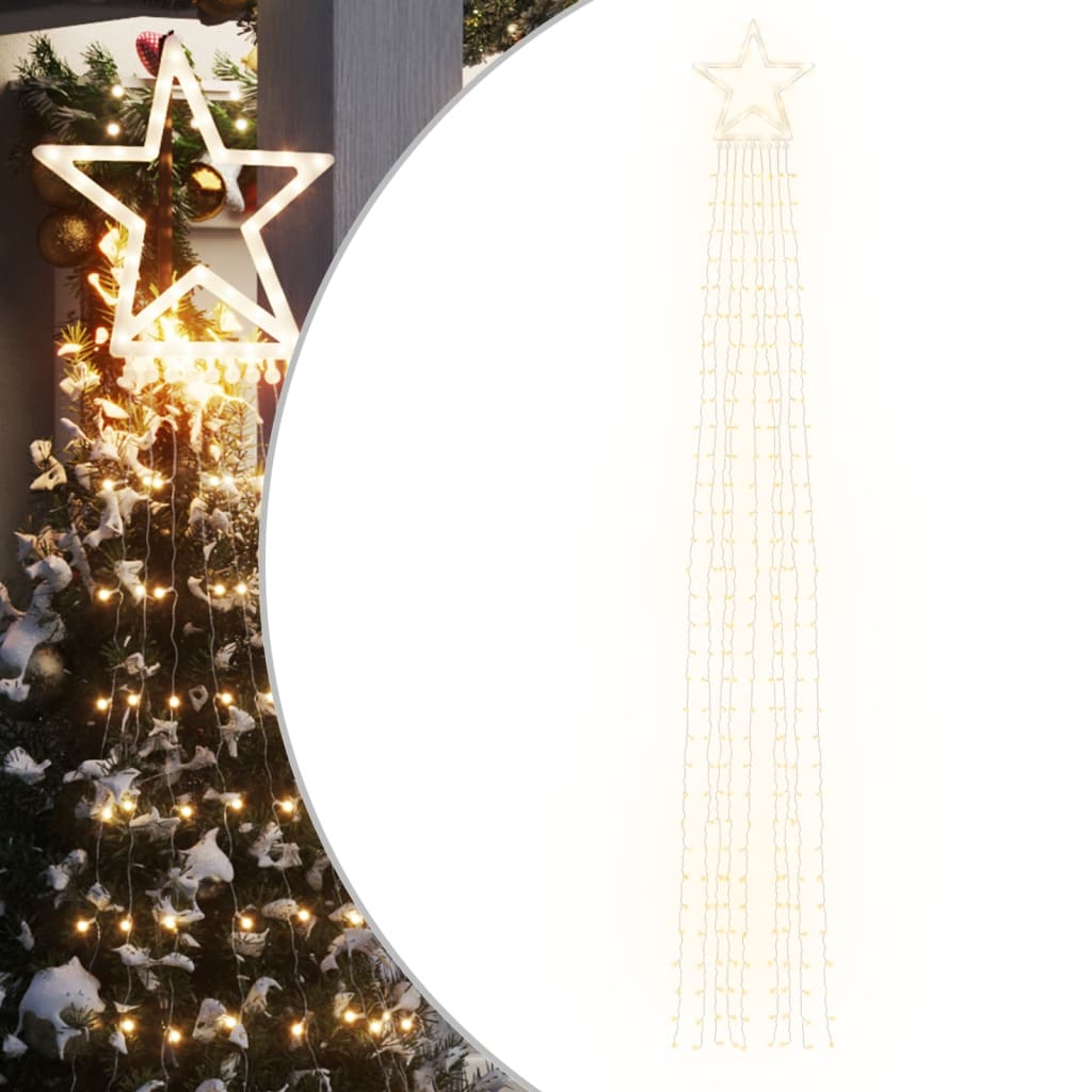 Guirlande de sapin de Noël 320 LED blanc chaud 375 cm - XIOS