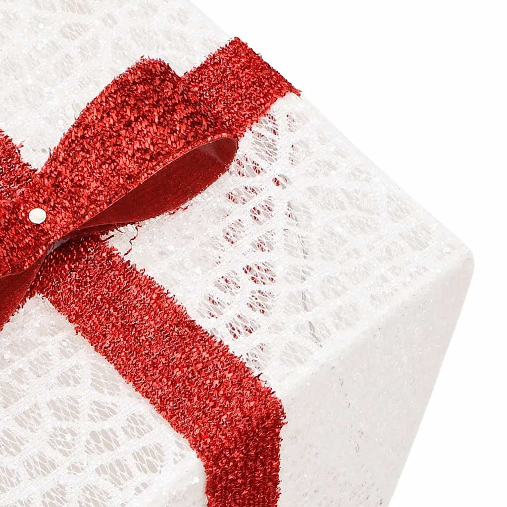 Boîtes de Noël lumineuses 3 pcs 64 LED blanc chaud - XIOS