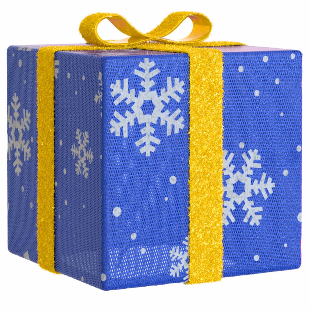 Boîtes de Noël lumineuses 3 pcs 64 LED blanc chaud - XIOS