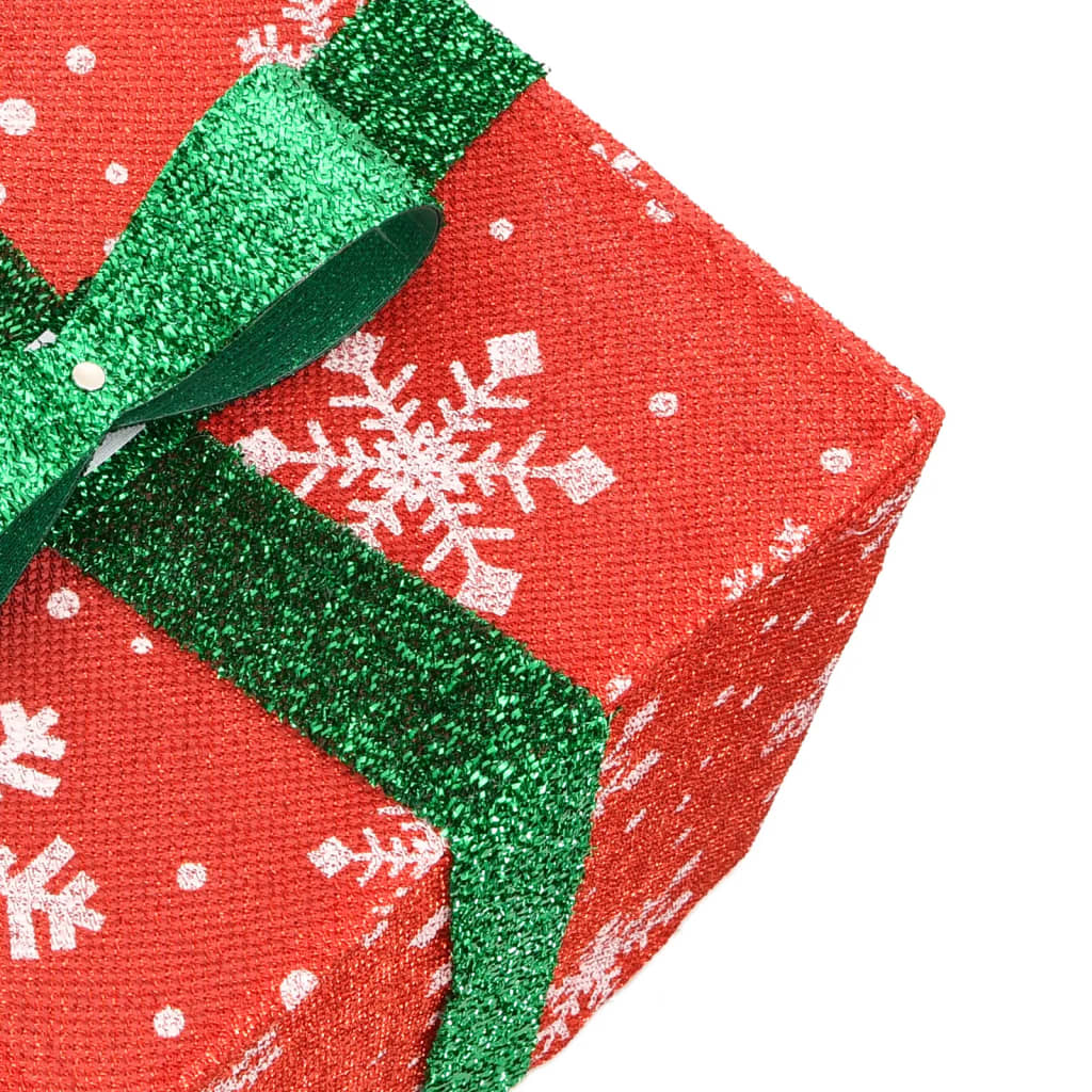 Boîtes de Noël lumineuses 3 pcs 64 LED blanc chaud - XIOS