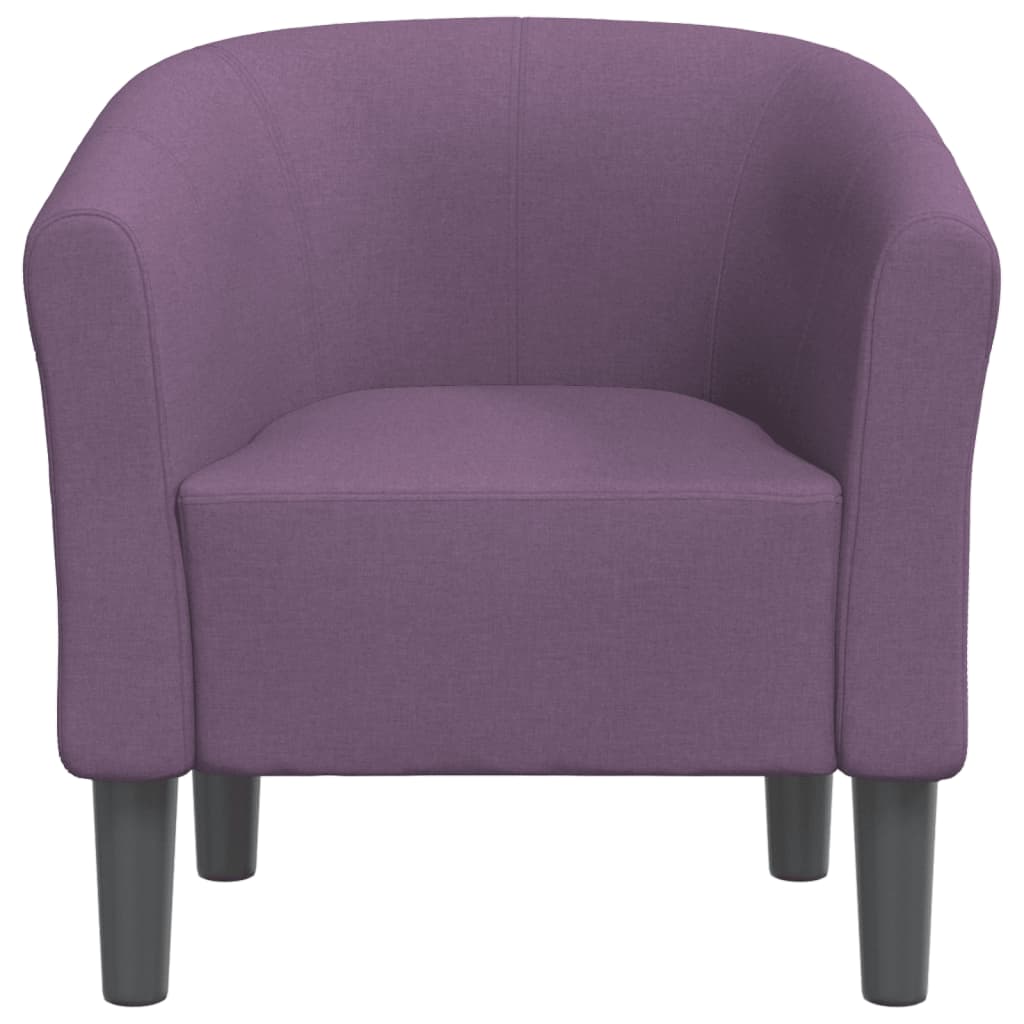 Fauteuil cabriolet violet tissu - XIOS