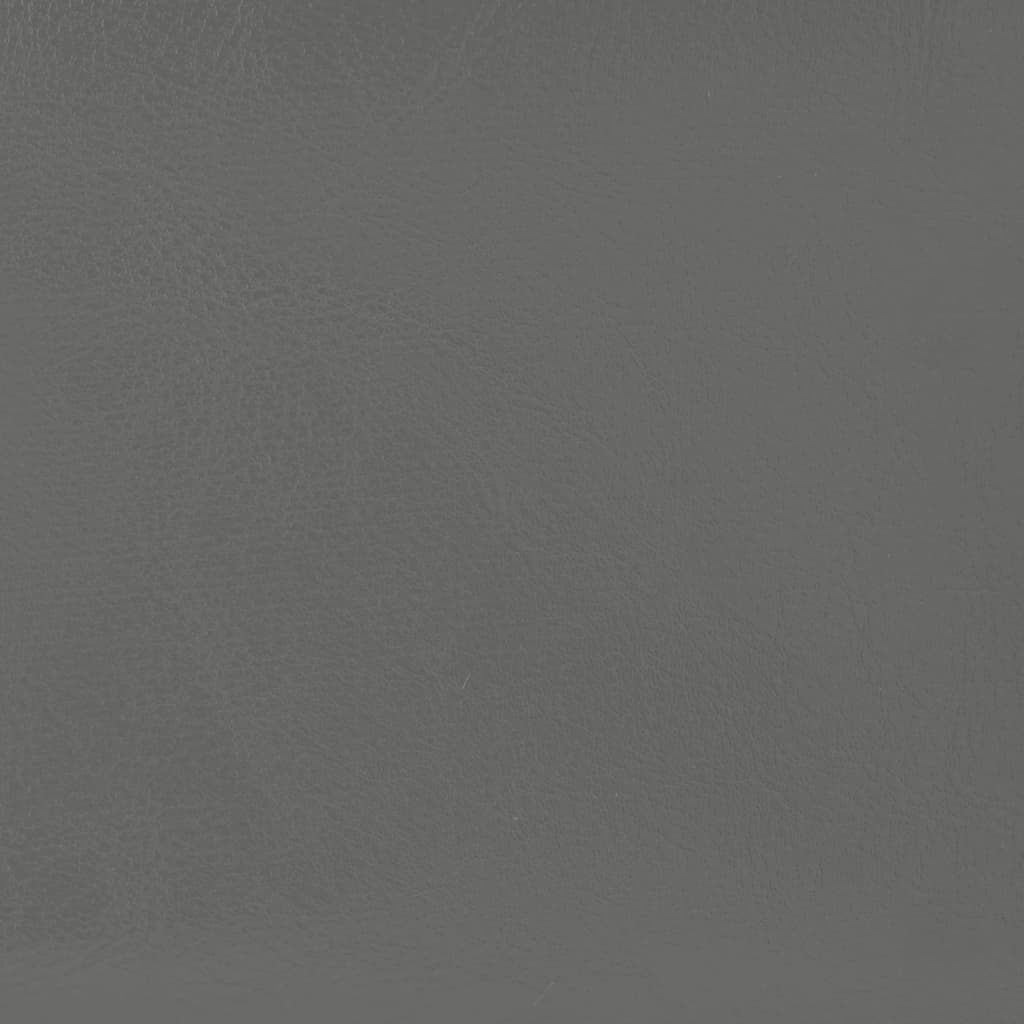 Fauteuil cabriolet gris similicuir - XIOS