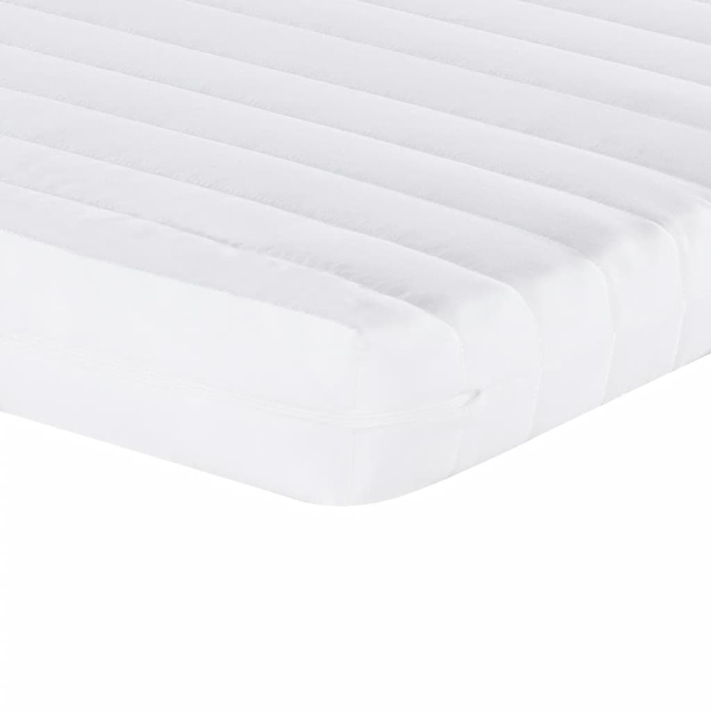 Matelas en mousse 2 pcs blanc 80x200 cm 7 zones dureté 20 ILD - XIOS