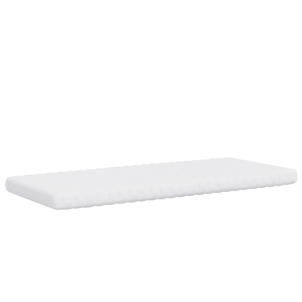 Matelas en mousse 2 pcs blanc 90x190 cm 7 zones dureté 20 ILD - XIOS