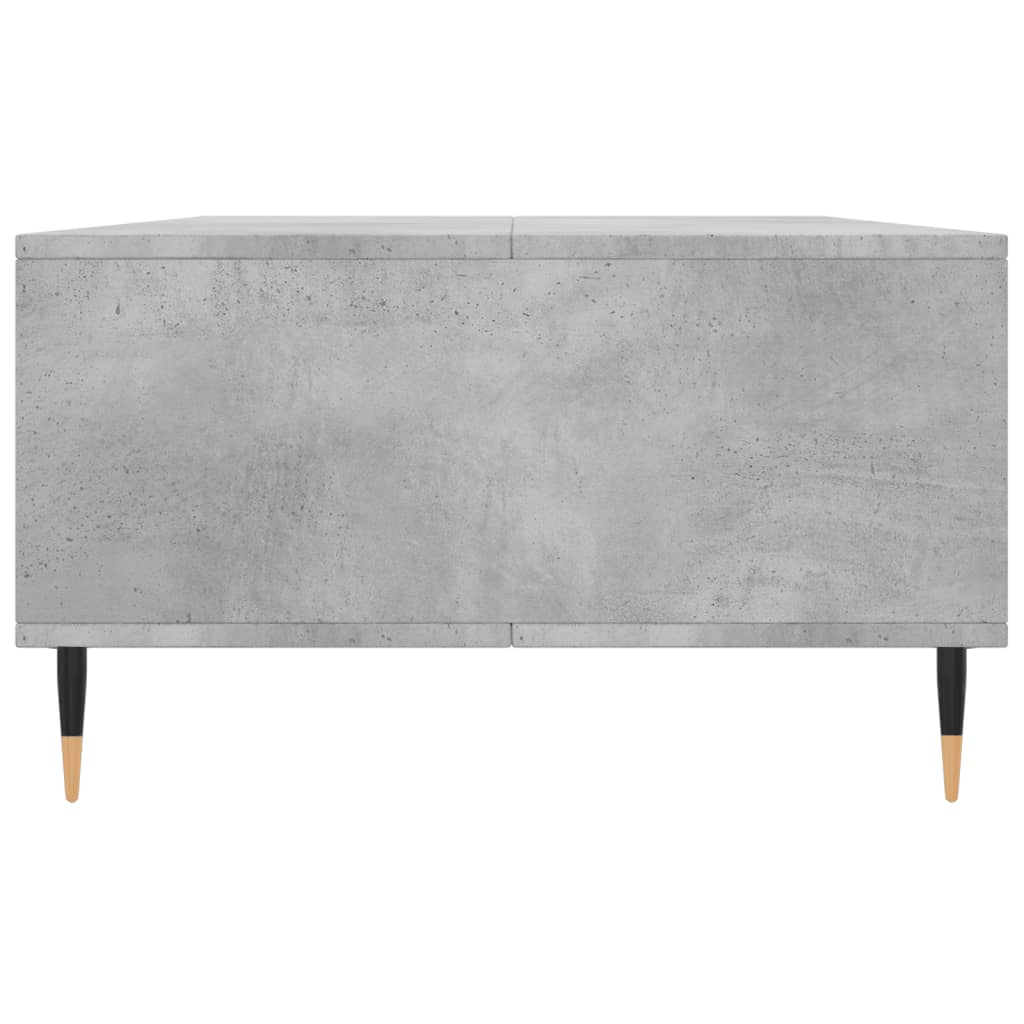 Table basse gris béton 104x60x35 cm bois d'ingénierie - XIOS