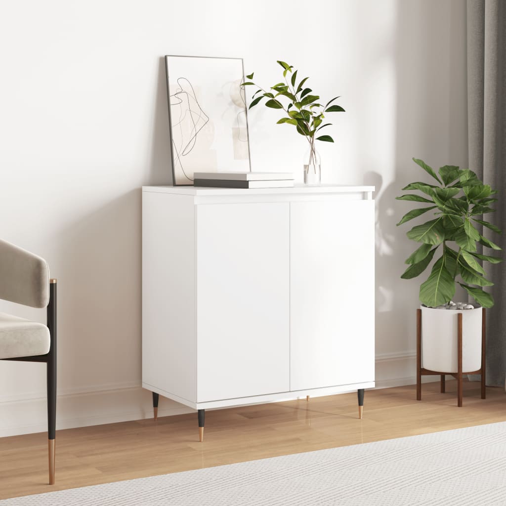 Buffet Blanc 60x35x70 cm Bois d'ingénierie - XIOS