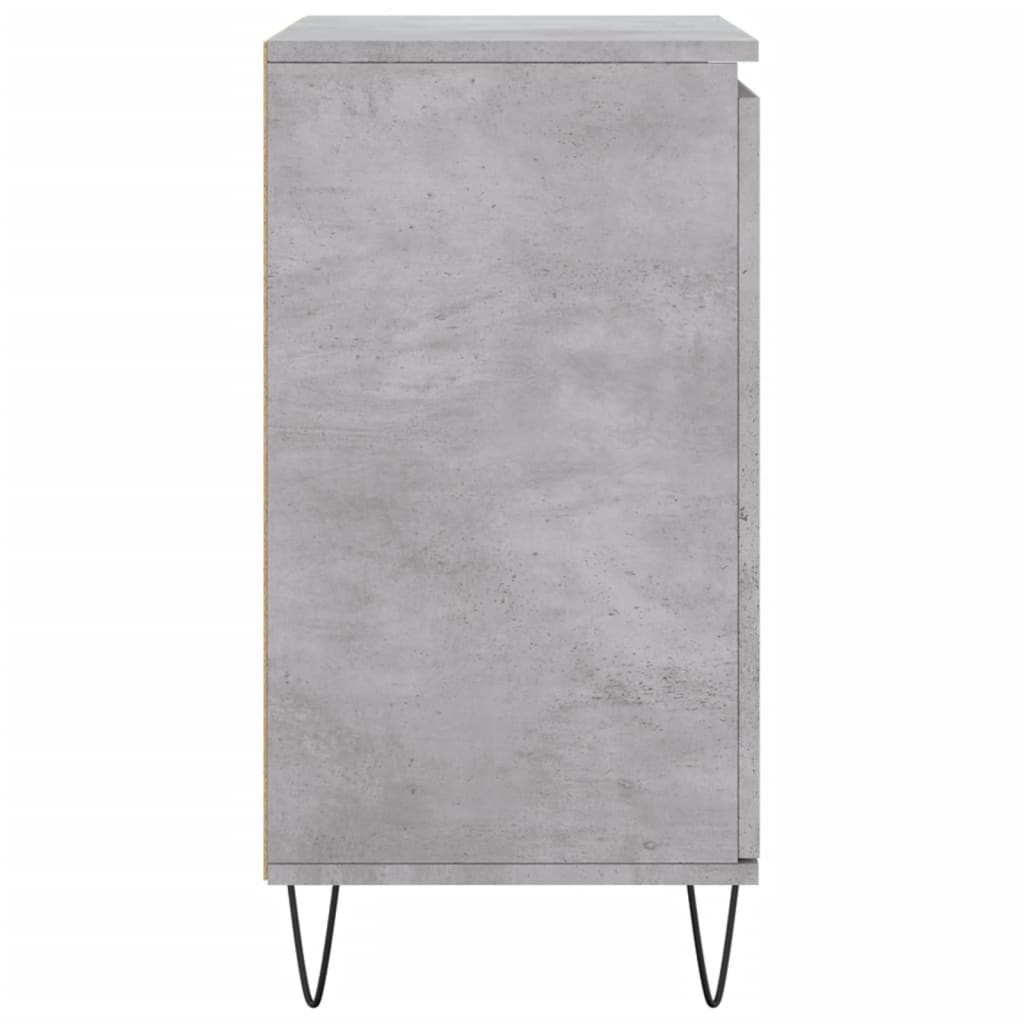 Buffet Gris béton 60x35x70 cm Bois d'ingénierie - XIOS