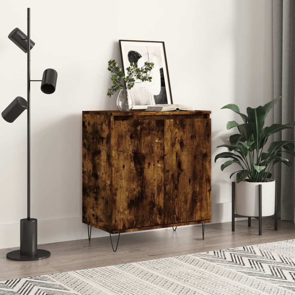 Buffet Chêne fumé 60x35x70 cm Bois d'ingénierie - XIOS