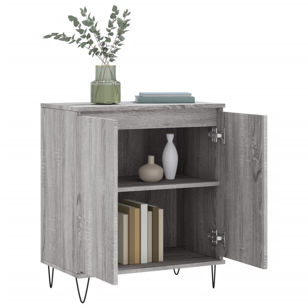 Buffet Sonoma gris 60x35x70 cm Bois d'ingénierie - XIOS