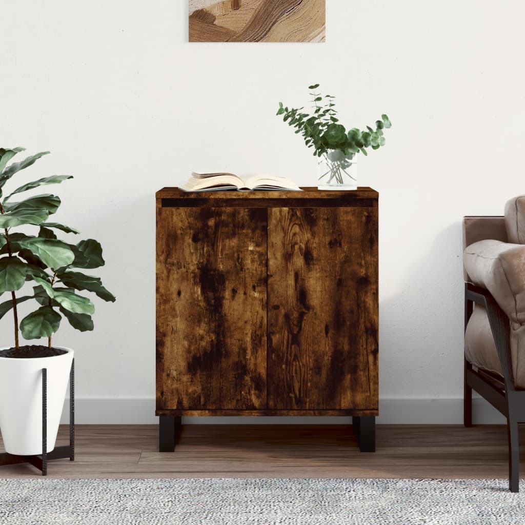 Buffet Chêne fumé 60x35x70 cm Bois d'ingénierie - XIOS
