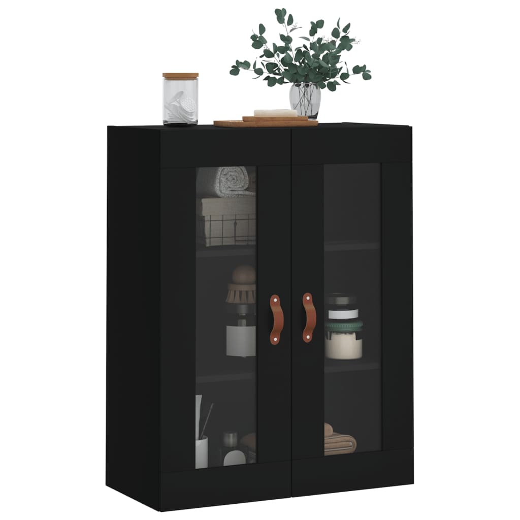 Armoire murale noir 69,5x34x90 cm - XIOS