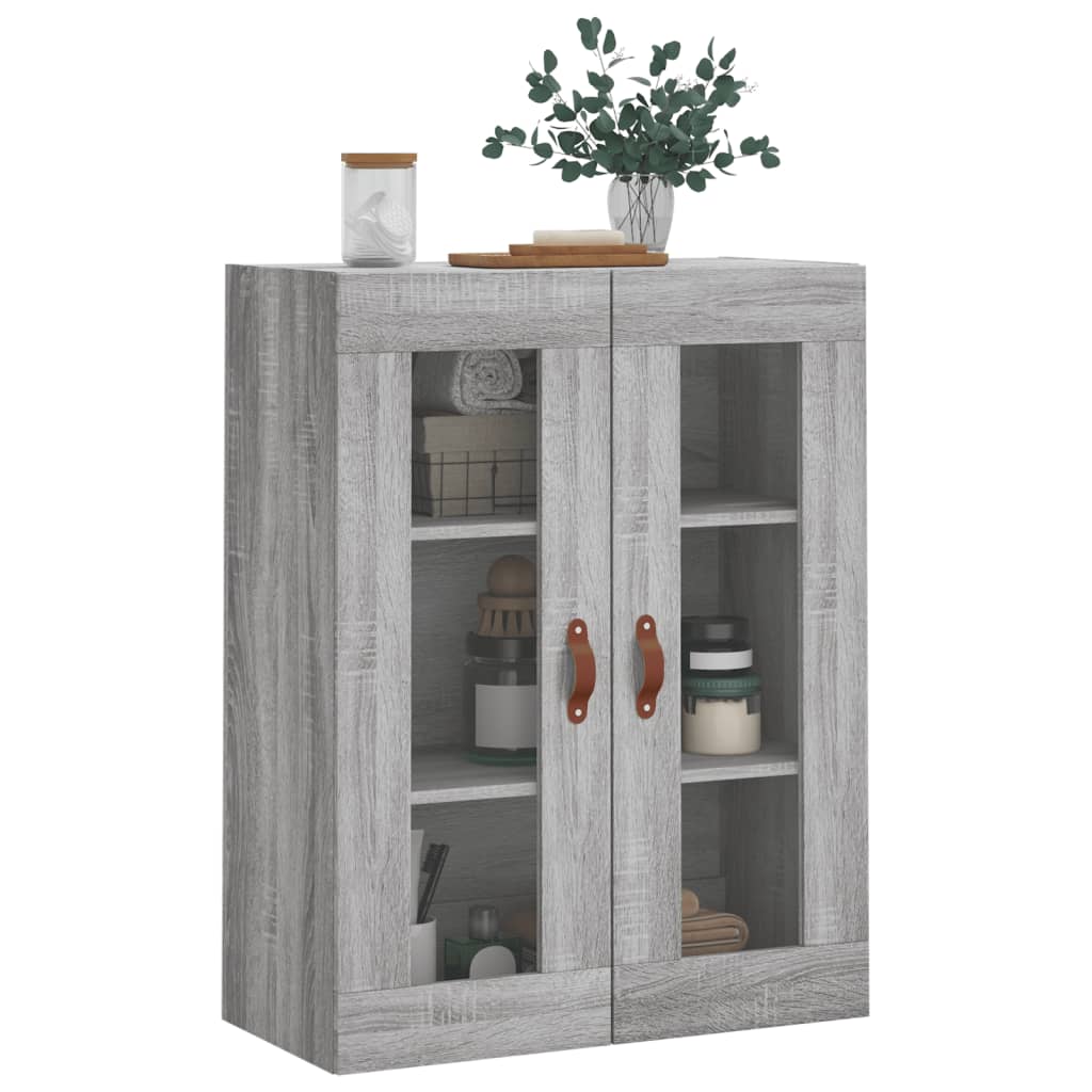 Armoire murale sonoma gris 69,5x34x90 cm - XIOS